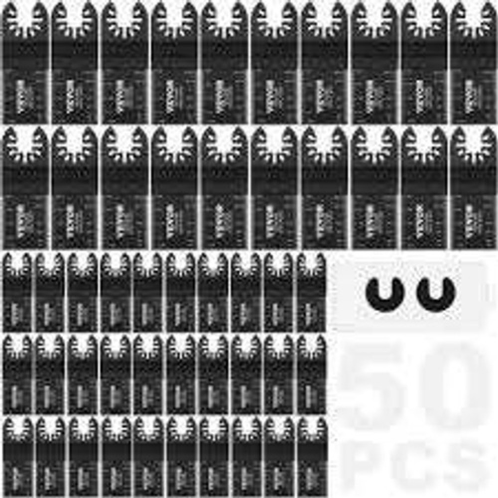 VEVOR 50PC Oscillating Saw Blades Universal Quick Release Oscillating Saw Blades